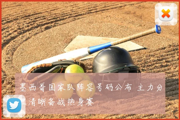 墨西哥国家队阵容号码公布 主力分工清晰备战热身赛